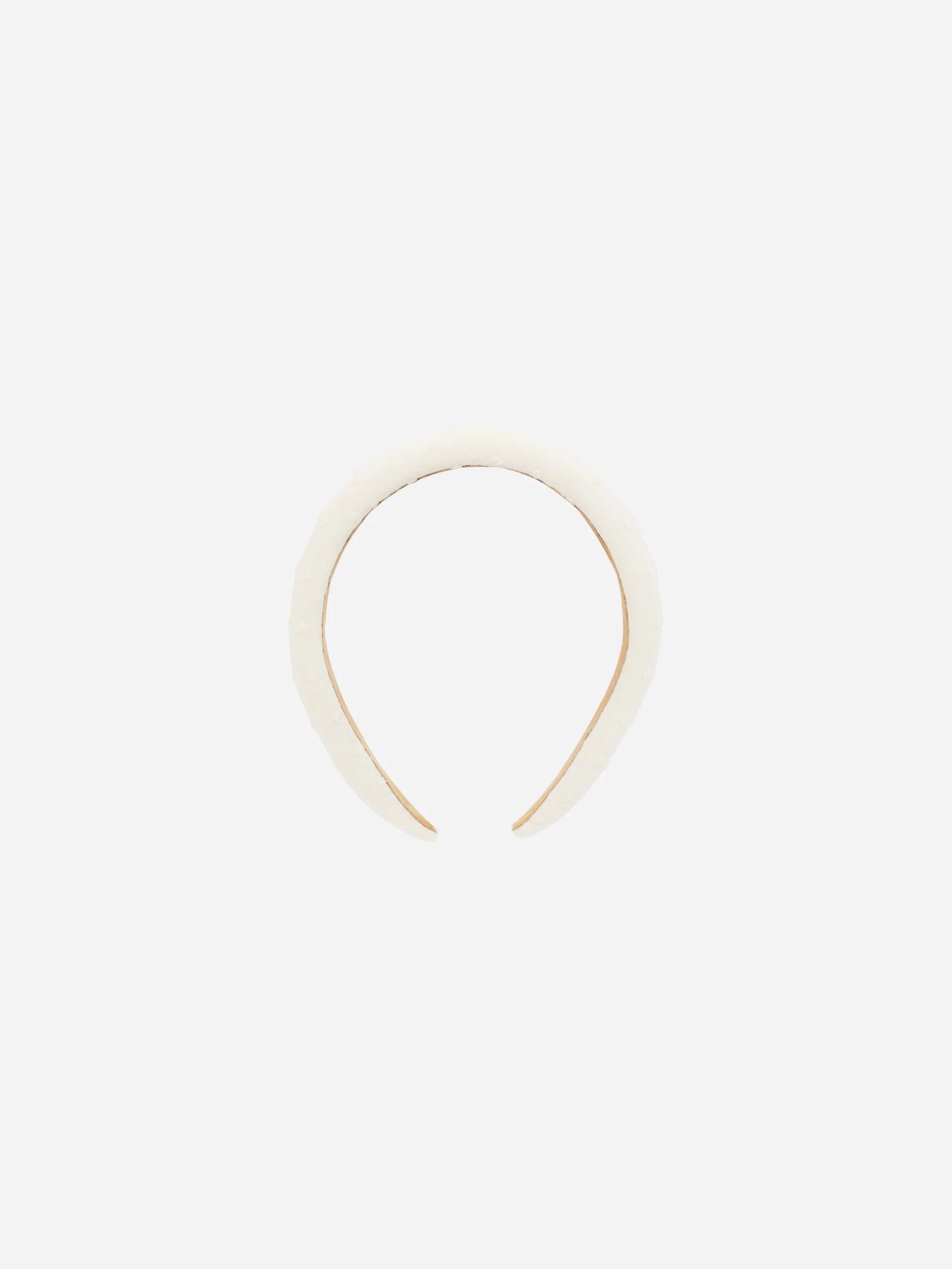 Padded Headband || Ivory | Rylee + Cru