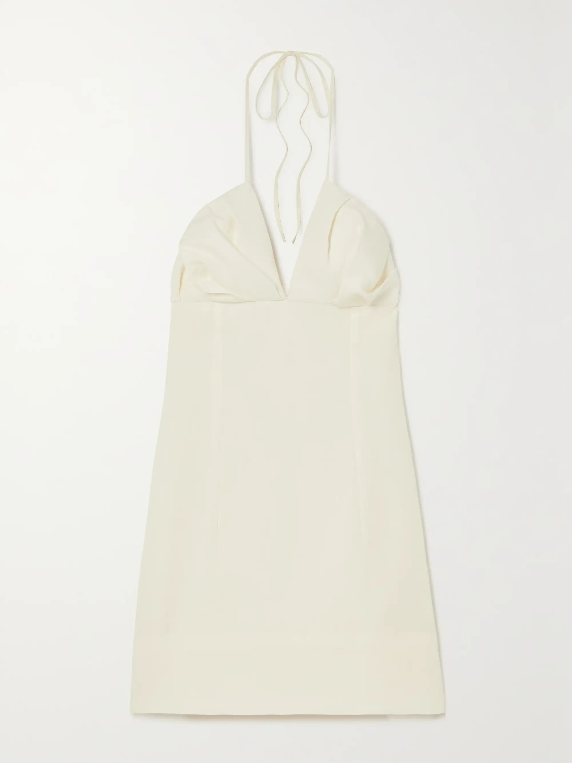 Bambino linen halterneck mini dress | NET-A-PORTER APAC
