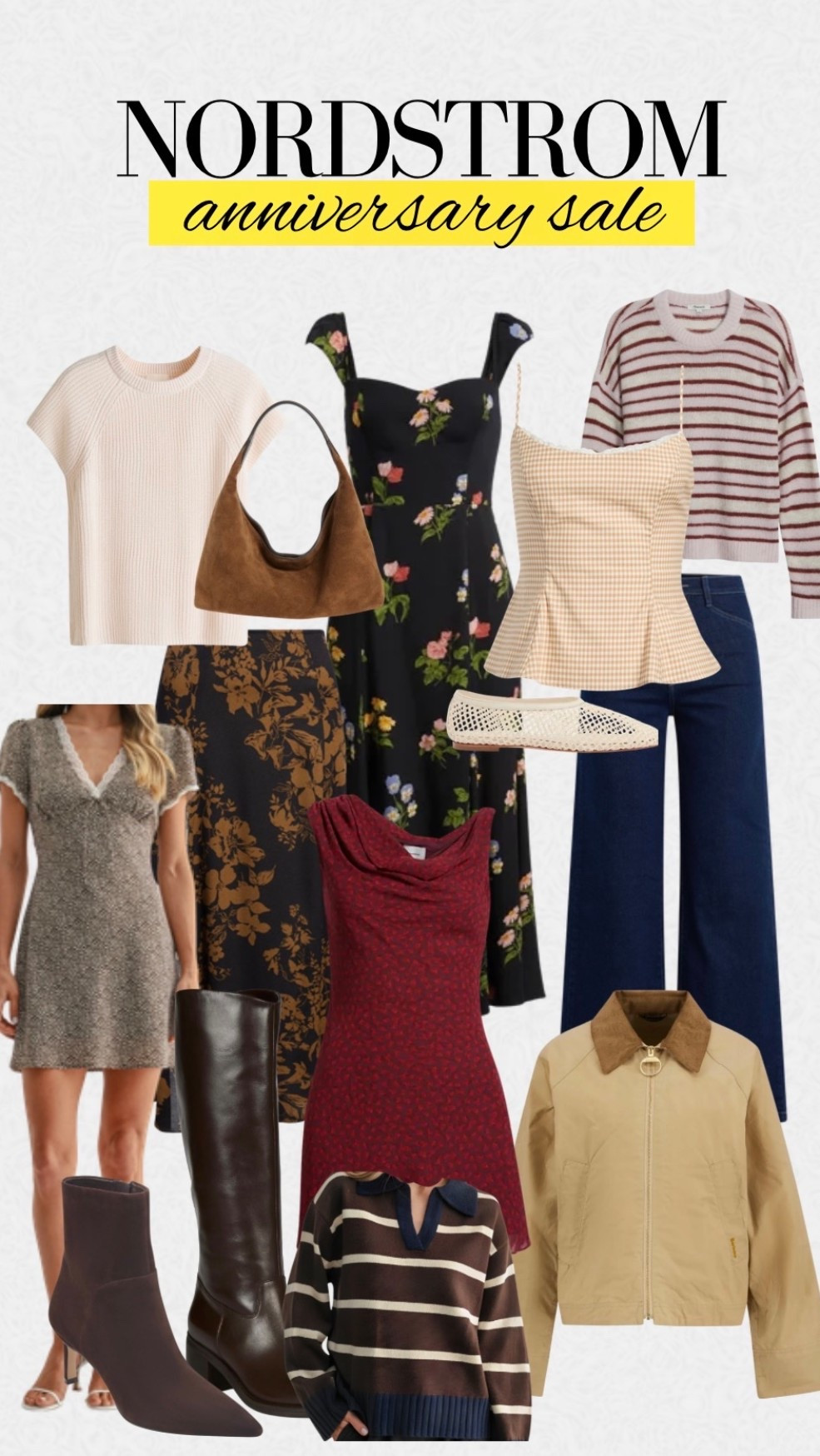 Nordstrom anniversary sale picks for fall 🍂

#nordstromsale #nordstromfinds #nordstromoutfits #nordstromanniversaryse #nsale #outfitideas #momstyle #fallphotos #fallstyle #familyphotos #reformation #boots #fallboots #falldresses #madewellsale #madewellbag #fallbags #suedebag #flats #falljackets

#LTKSaleAlert #LTKSeasonal #LTKmomlife