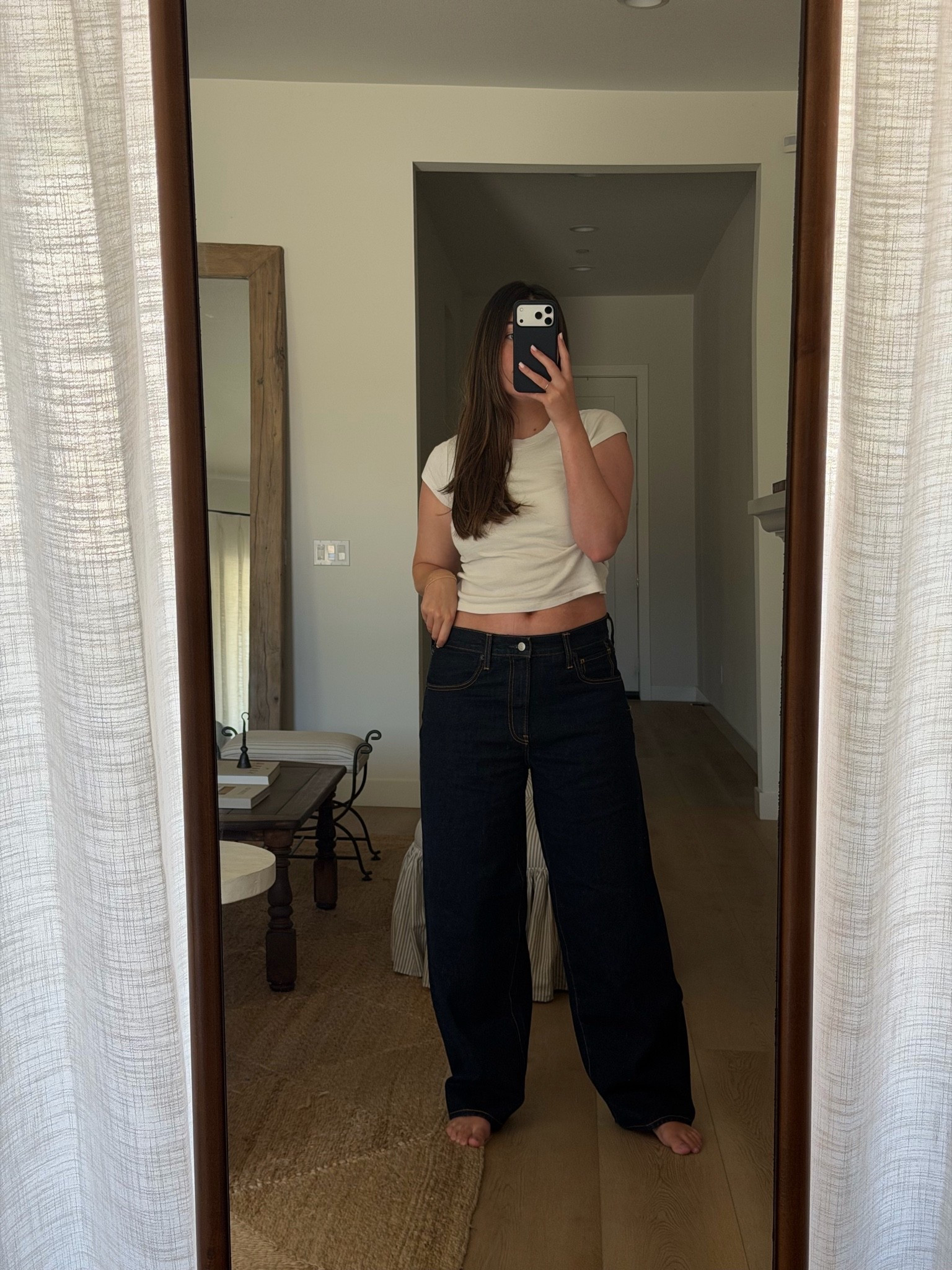 Hailey Bieber x gap jeans