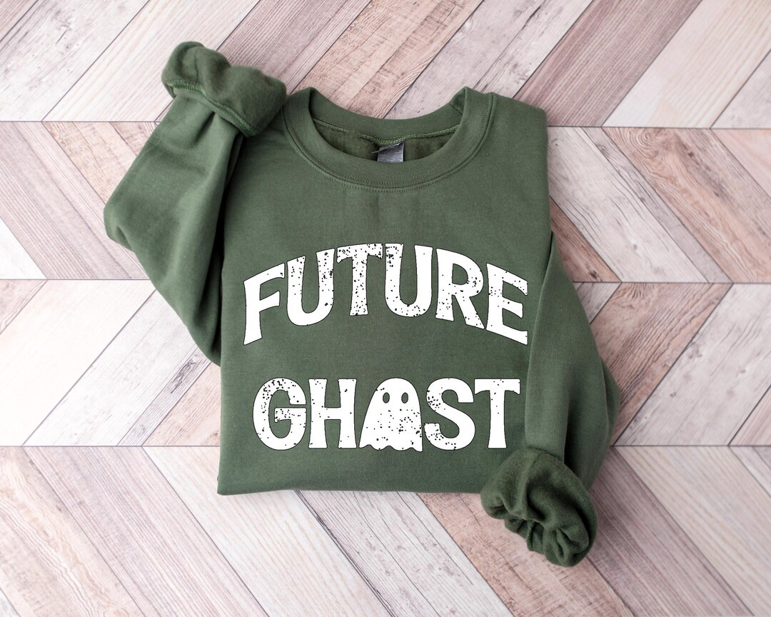 Future Ghost Sweatshirt, Ghost, Spooky, Trendy College Halloween Party Graphic Sweatshirt, Hallow... | Etsy (US)