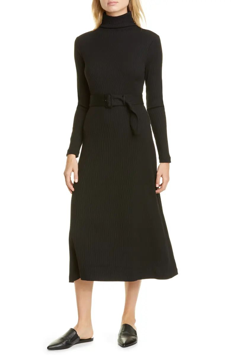 Club Monaco Melissah Knit Long Sleeve Midi Dress | Nordstrom | Nordstrom