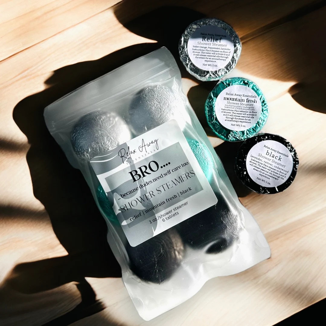 Bro Shower Steamers 6 Pack Aromatherapy Gift for Him - Etsy | Etsy (US)