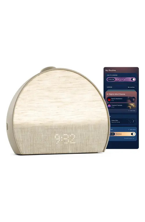 Hatch Inc Restore 3 Smart Light, Sound Machine & Sunrise Alarm Clock in Greige at Nordstrom | Nordstrom
