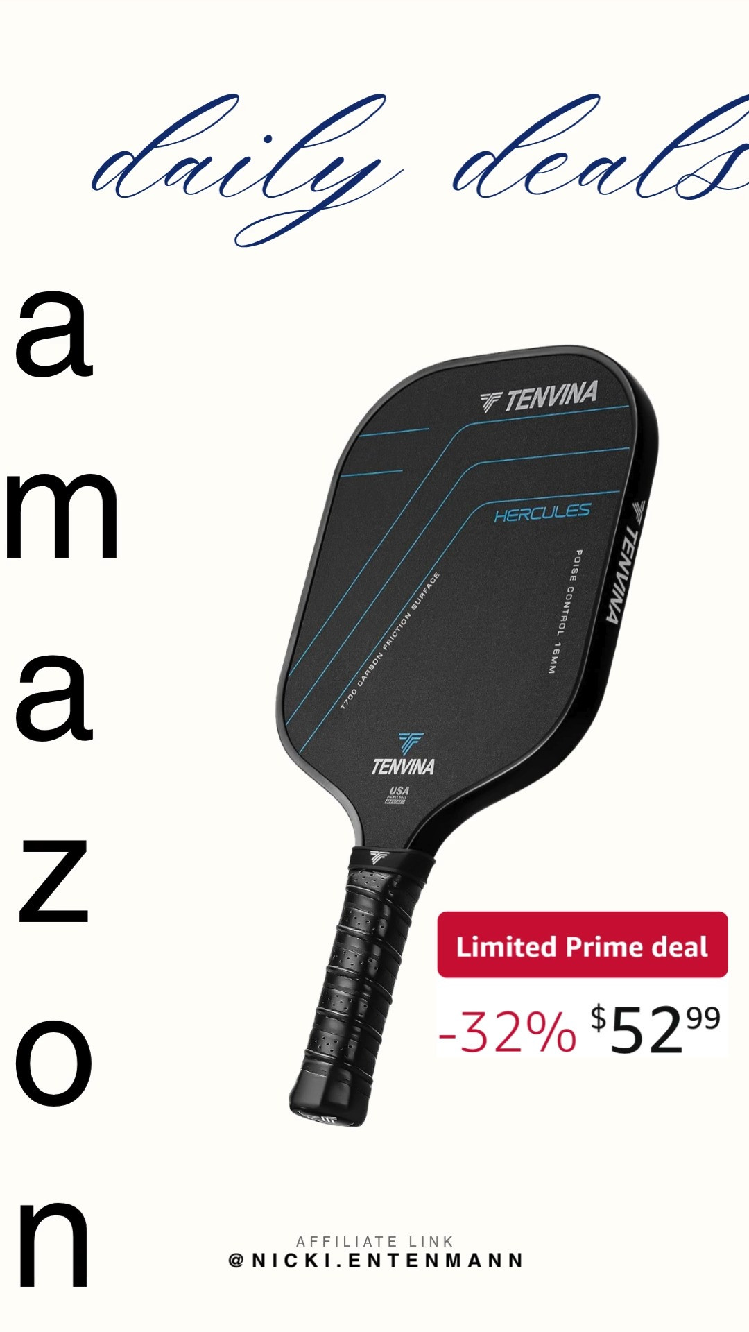 This multi layer T700SC textured carbon fiber pickleball paddle brings cheerful charm and effortless power to games with sleek design and modern durability. #PickleballPaddle #CarbonFiber #SportsGear #GameEssentials #AthleticStyle #OutdoorSports #FitnessGear #ModernLiving #LifestyleGear #CourtReady 🎾✨🏓 

 #LTKdayinmylife #LTKActive #LTKSaleAlert