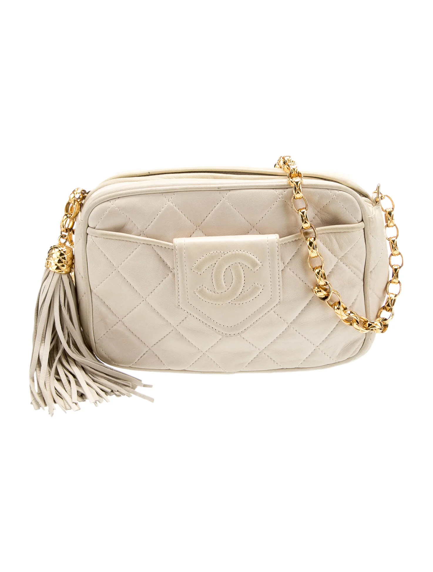 Vintage CC Camera Bag | The RealReal