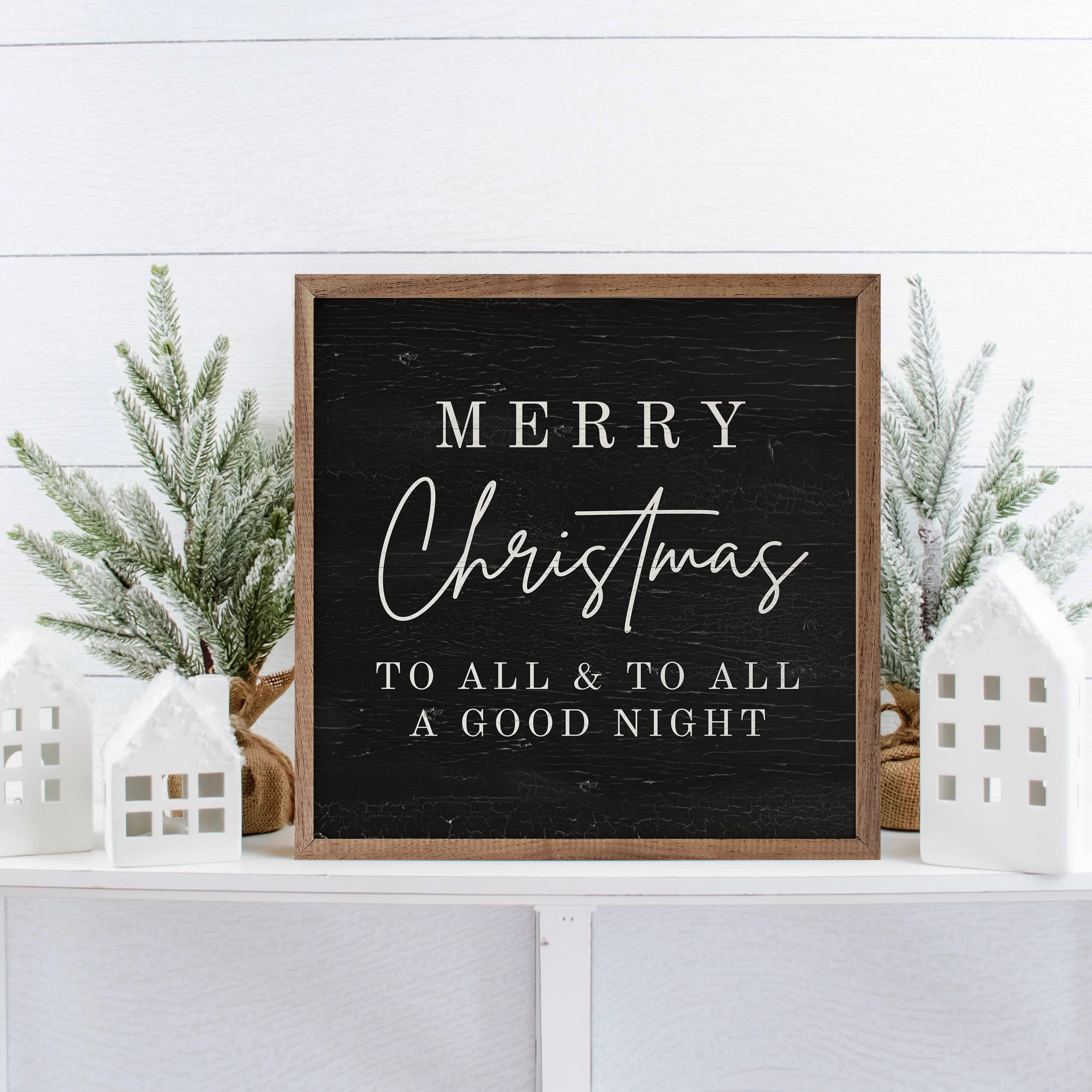 Merry Christmas To All Black | Wayfair North America