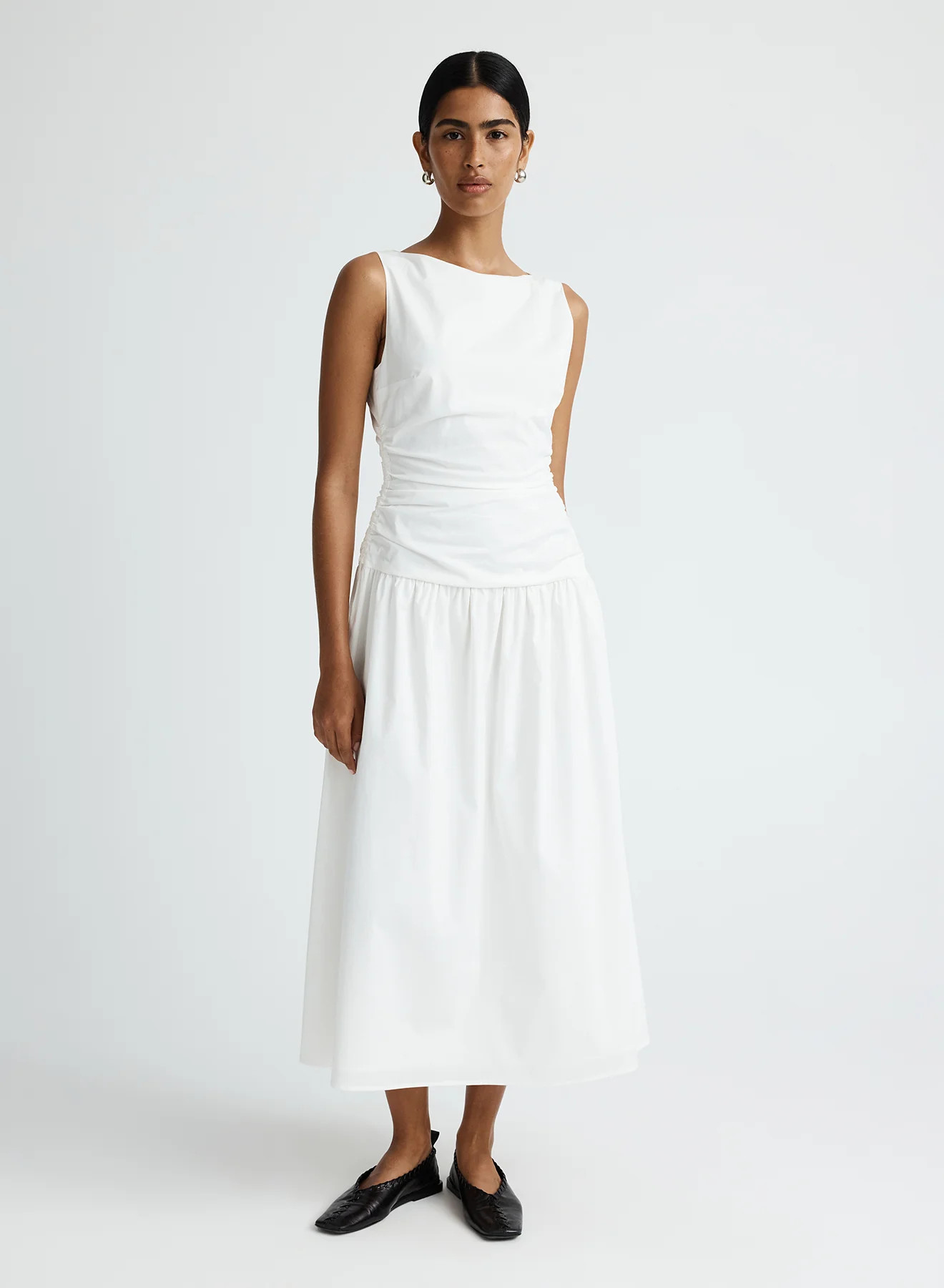 SARAH DRESS (SWAN) | Anna Quan (Global)