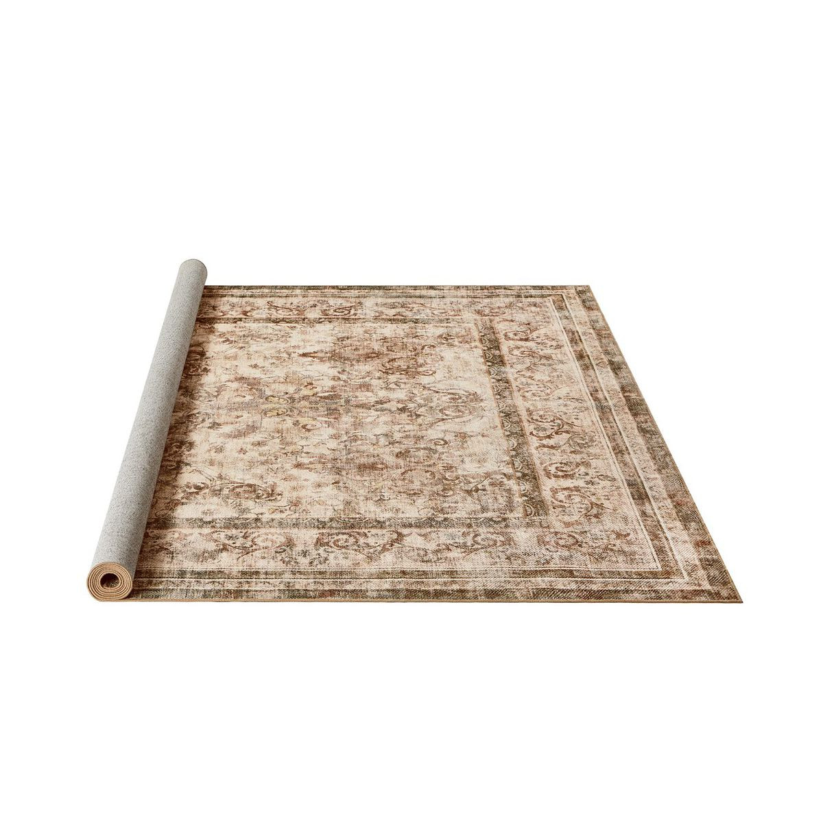 SONGMICS HOME Area Rug, 8x10 ft Living Room Rug, Non-Slip Carpet, Farmhouse Style Rug, Home Decor... | Target