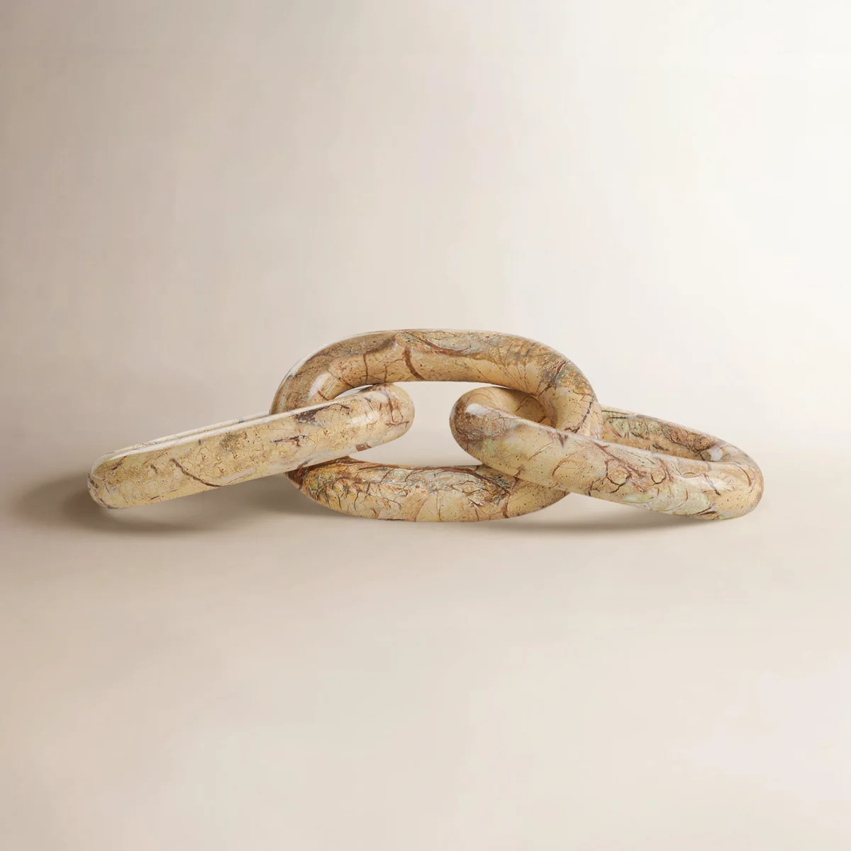 Decorative Marble Chain, Variegated Brown Tones | Wayfair North America