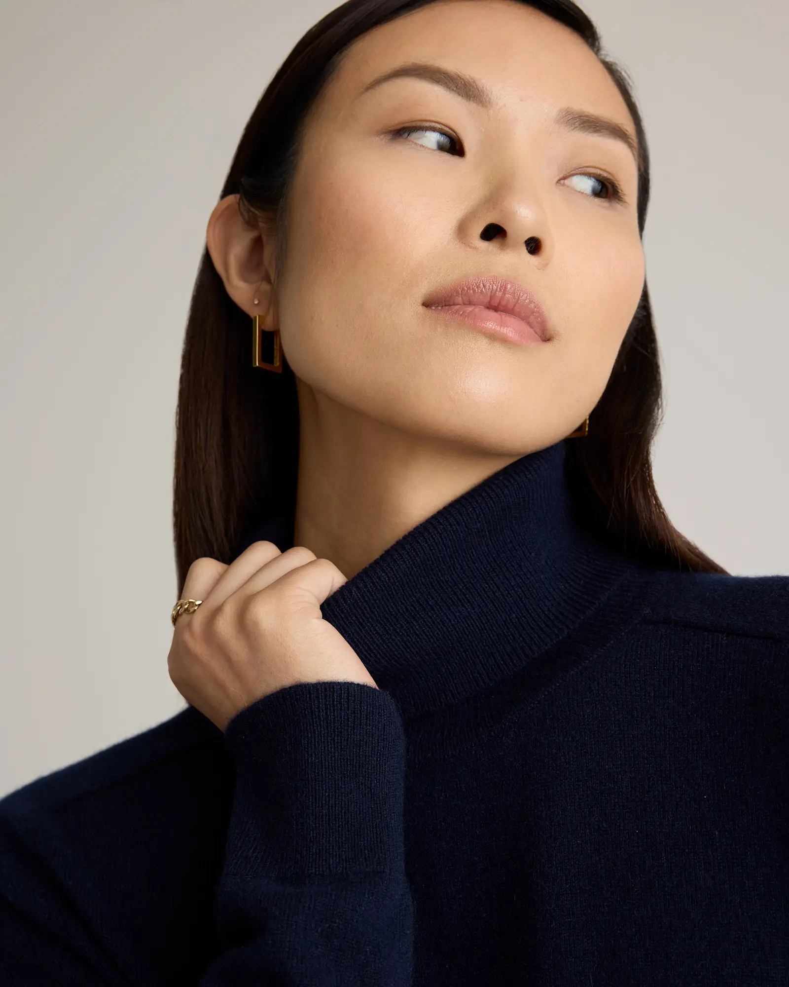 Mongolian Cashmere Turtleneck Sweater | Quince