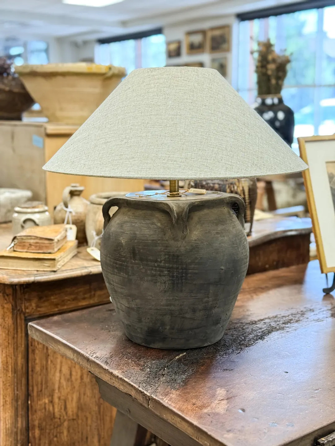 Vintage Pot Lamps With Handles - Etsy | Etsy (US)