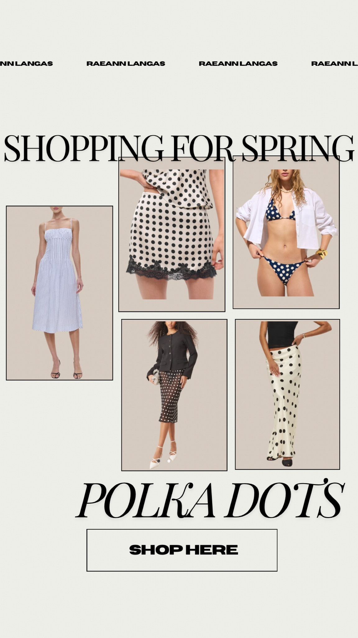I’m loving polka dots for spring this year and I can’t wait to style these!

#LTKMidsize #LTKSeasonal #LTKStyleTip