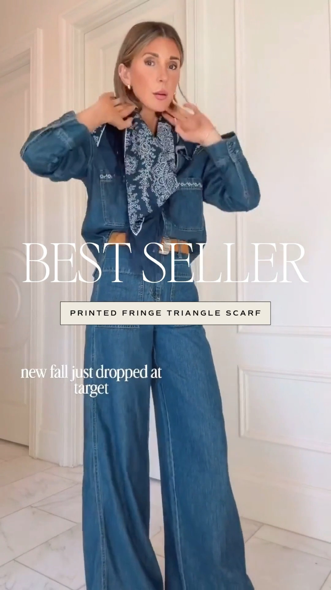 A closer look at this popular fringe scarf! @Walmart 

#LTKfall #LTKjeans #LTKstyletip