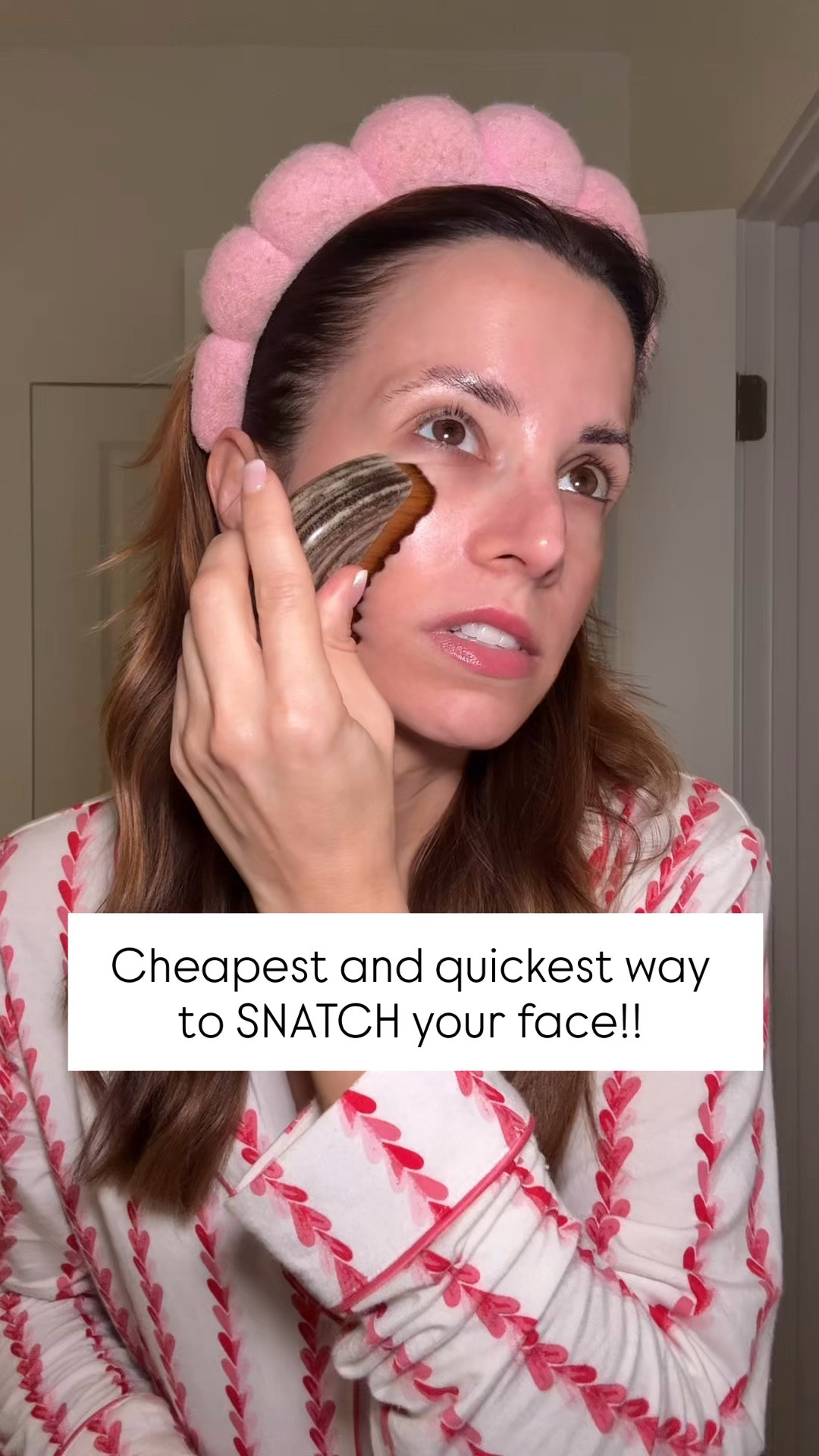 Aging backwards and here’s how! I love this lymphatic drainage brush. I use in the morning on a clean face. There are so many videos on IG and TikTok that will show you how to use/different techniques!

#LTKBeauty #LTKmorningroutine #LTKselfcare