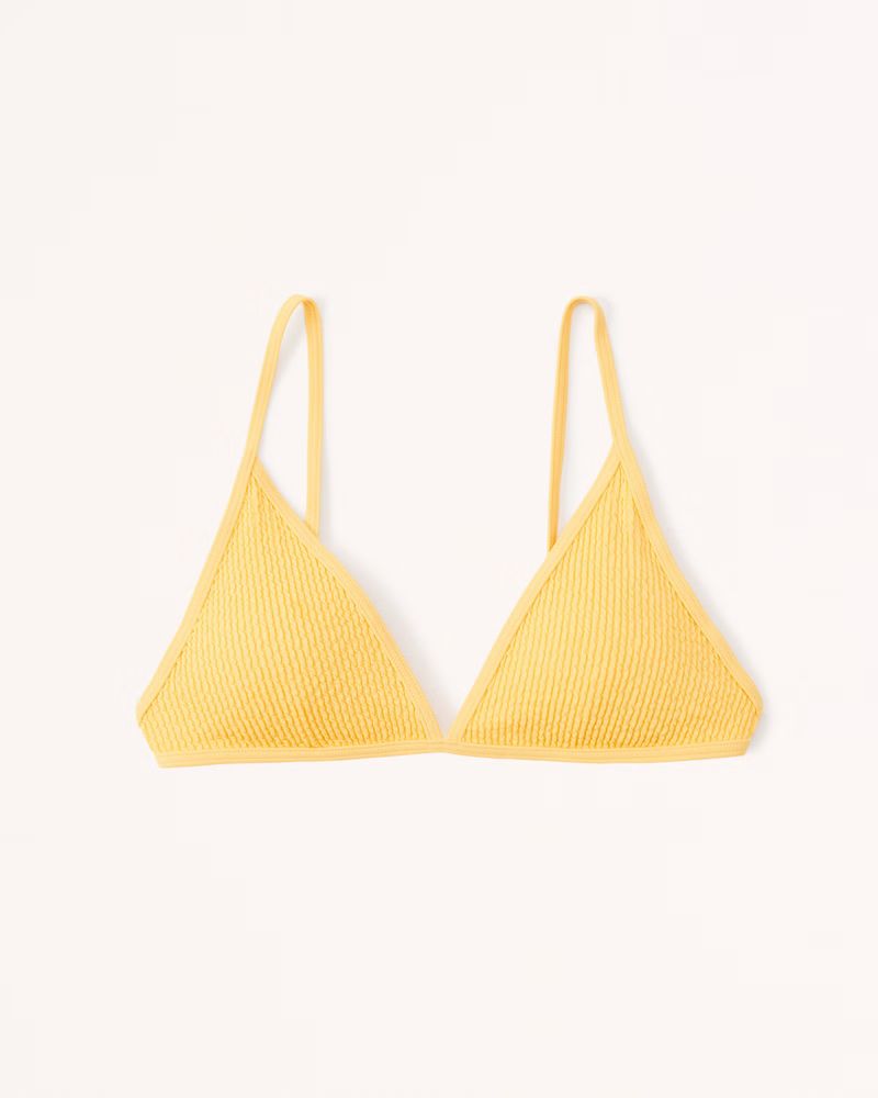 90s Triangle Bikini Top | Abercrombie & Fitch (US)