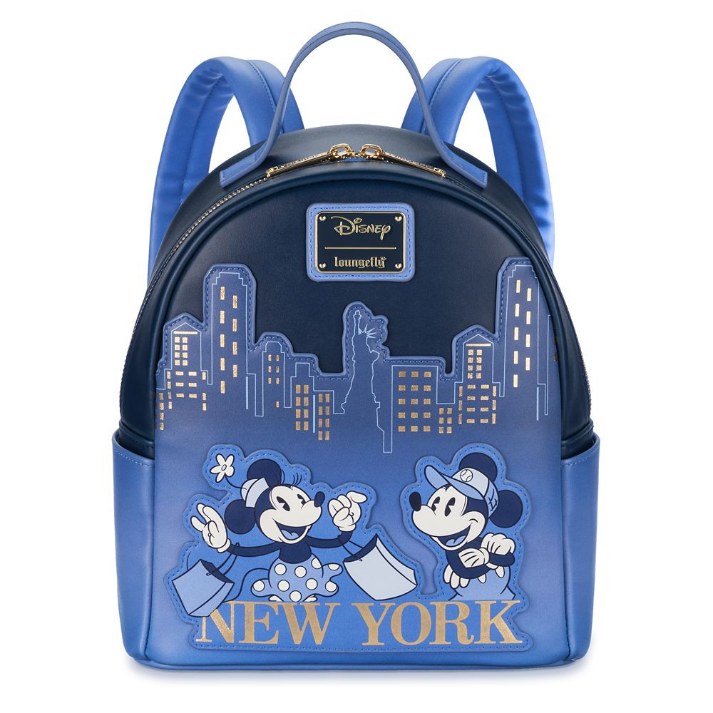 Mickey Mouse and Minnie Mouse New York Loungefly Mini Backpack | Disney Store