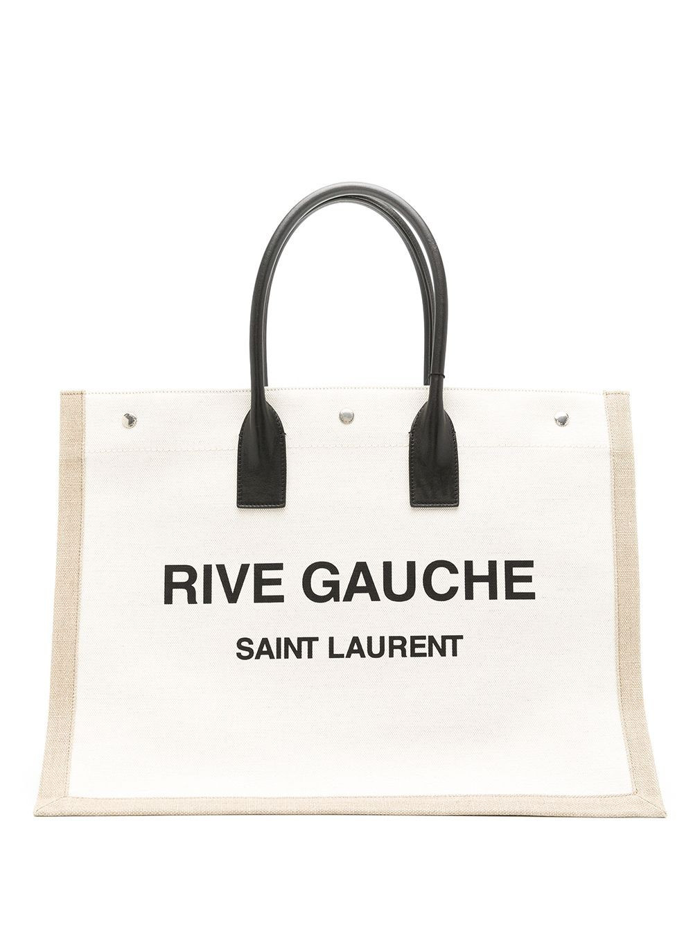 Saint Laurent Rive Gauche tote bag - Neutrals | Farfetch Global