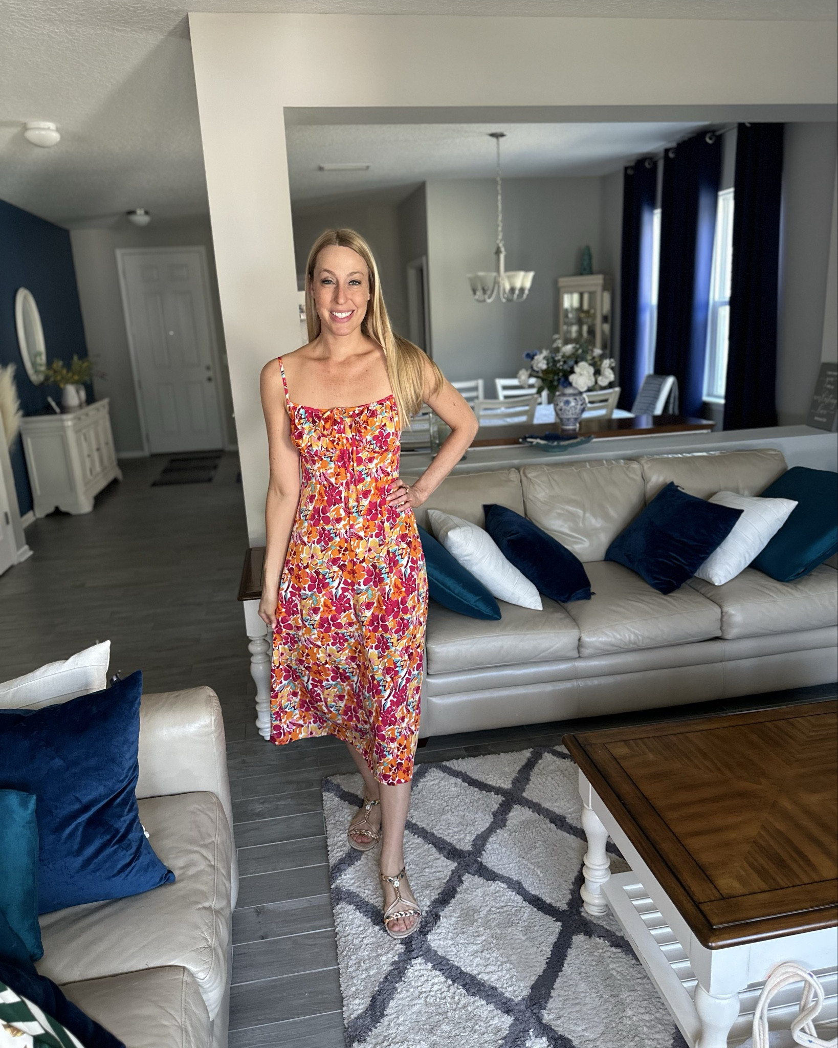 Summer floral dress for the beach 
❤️a cute dress for beach trips, brunch and more 
❤️perfect for a summer vacation 
❤️ I am wearing size small, fits true to size, I am 5’10”
❤️ Amazon fashion, Amazon under $50 find

#LTKTall