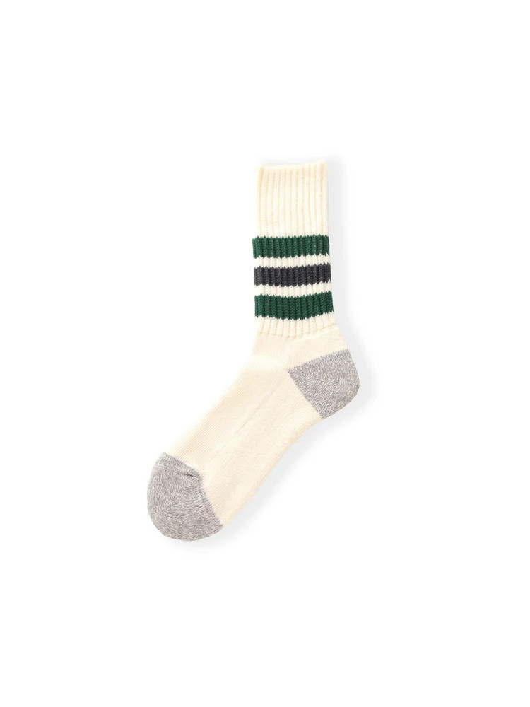 Coarse Ribbed Old School Crew Socks | Alex Mill