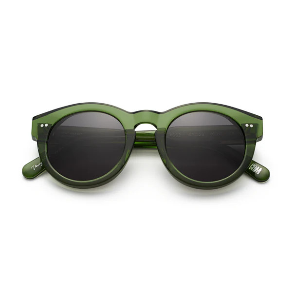 Kiwi Black Round Sunglasses | The Avenue
