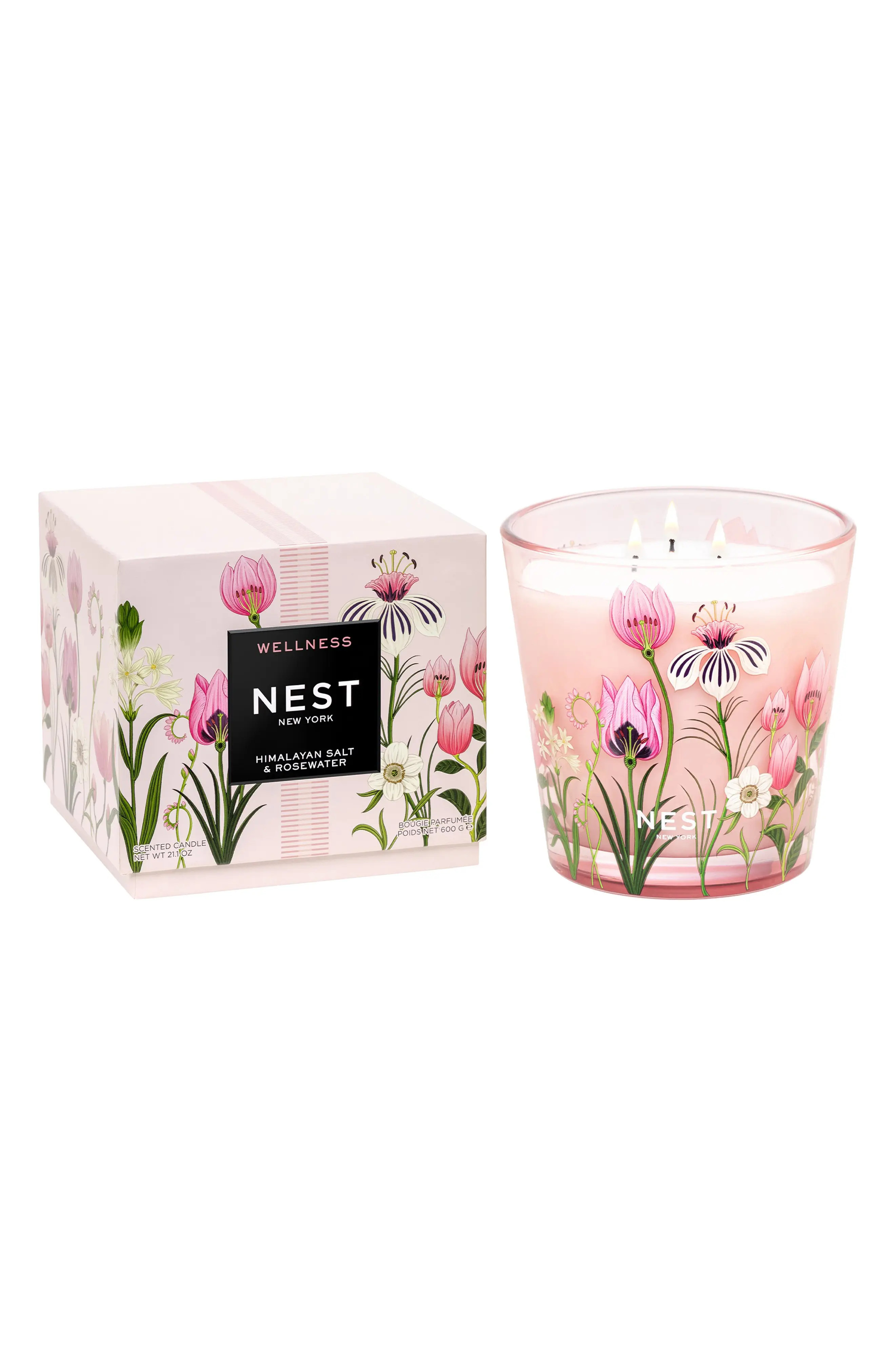 Himalayan Salt & Rosewater Scented Candle | Nordstrom | Nordstrom