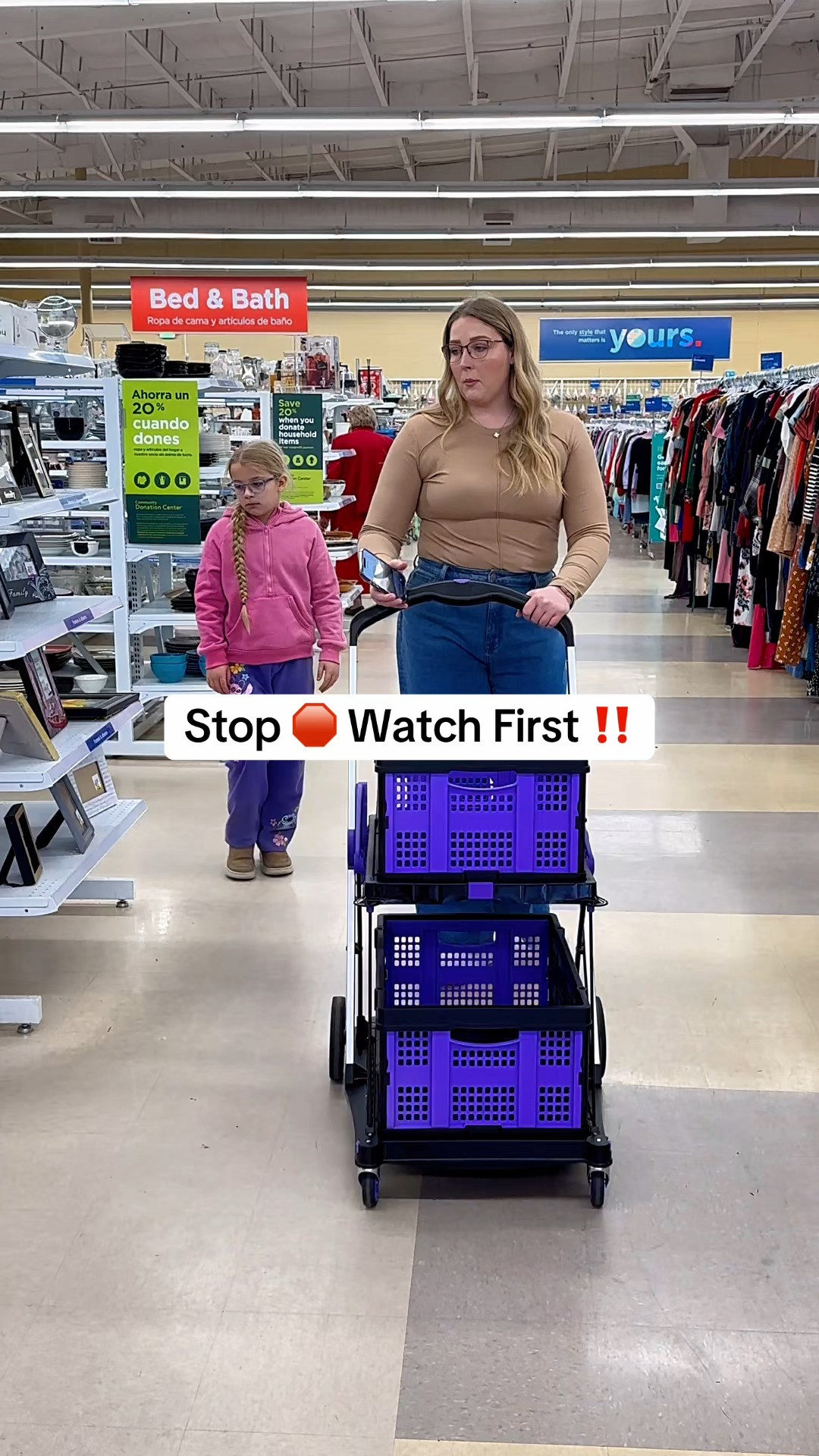 Foldable grocery and utility cart is back in stock 😅 This makes everything easier 

 #LTKdayinmylife #LTKSeasonal #LTKHome