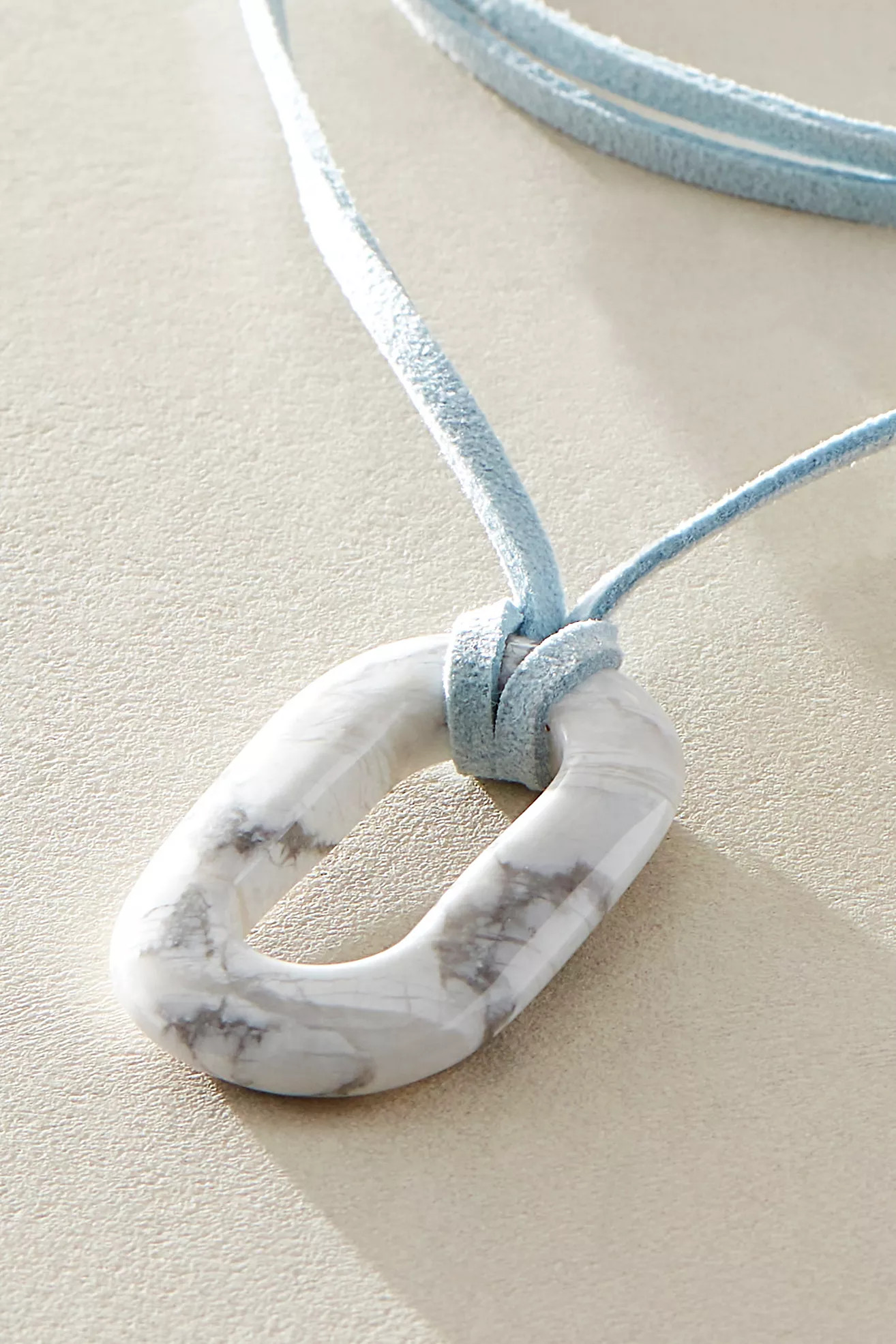 ALV Semiprecious Stone On Suede Necklace | Free People (Global - UK&FR Excluded)
