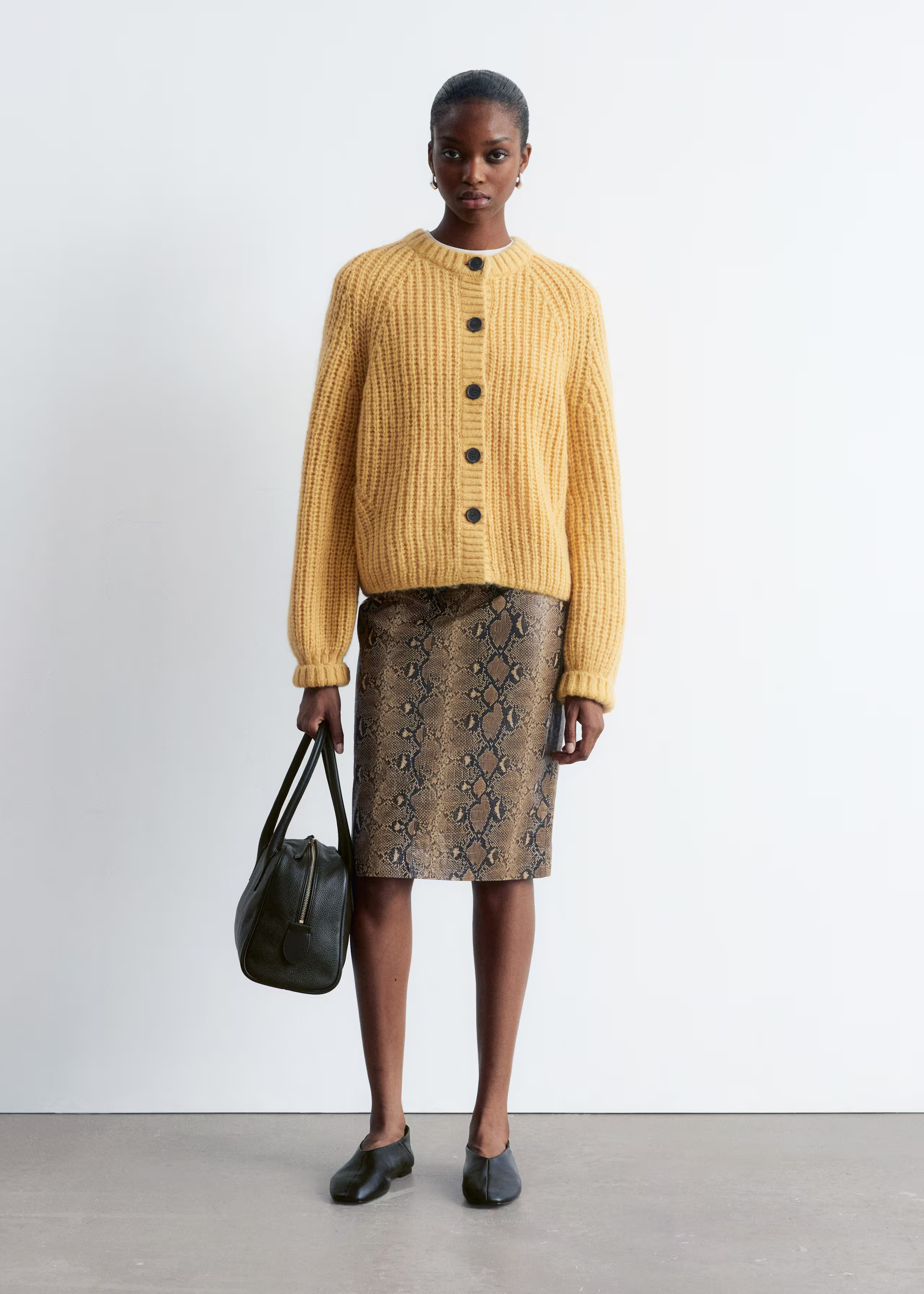 Balloon-Sleeve Cardigan | & Other Stories UK