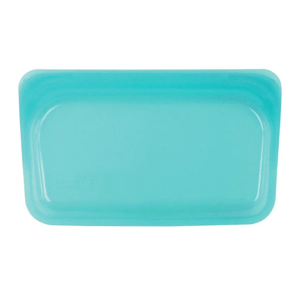 Stasher Reusable Silicone Snack, Food Storage & Cooking Bag - Aqua Blue | Walmart (US)