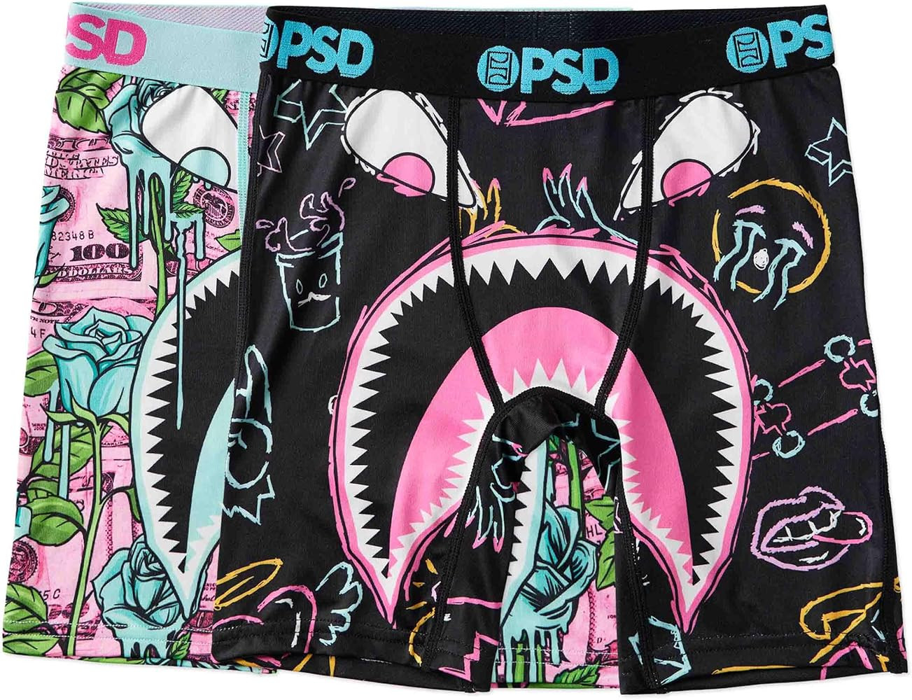 PSD Underwear Boys Boxer Briefs - Animal Print, Comfortable Active Underwear for Boys, Packs & Si... | Amazon (US)