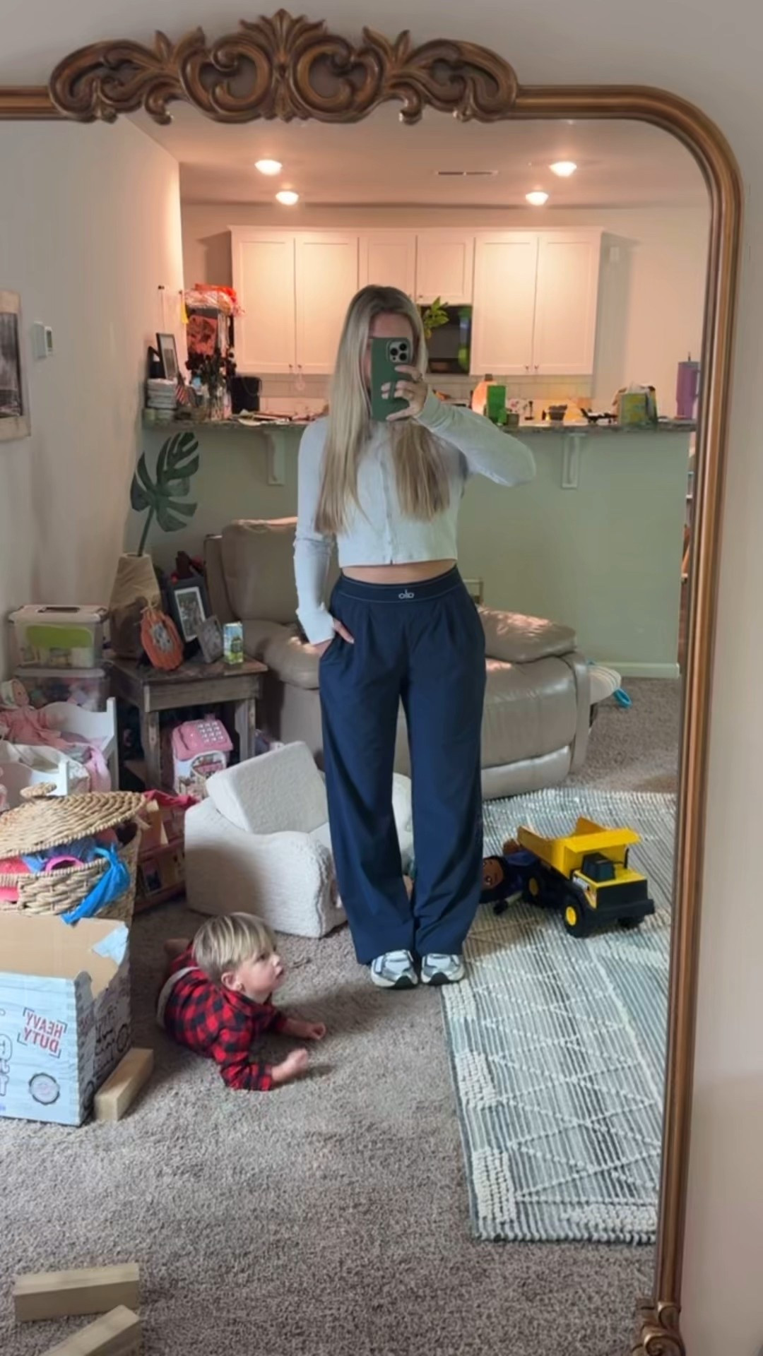 Alo pants. 30% off right now. Size small 
A&F sweater from last year. Size M 
ASICS tts size 8  

#LTKSaleAlert