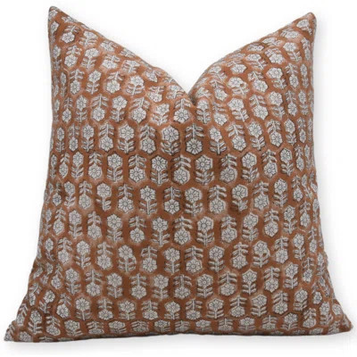 Floral Cotton Indoor/Outdoor Pillow Cover | Wayfair North America
