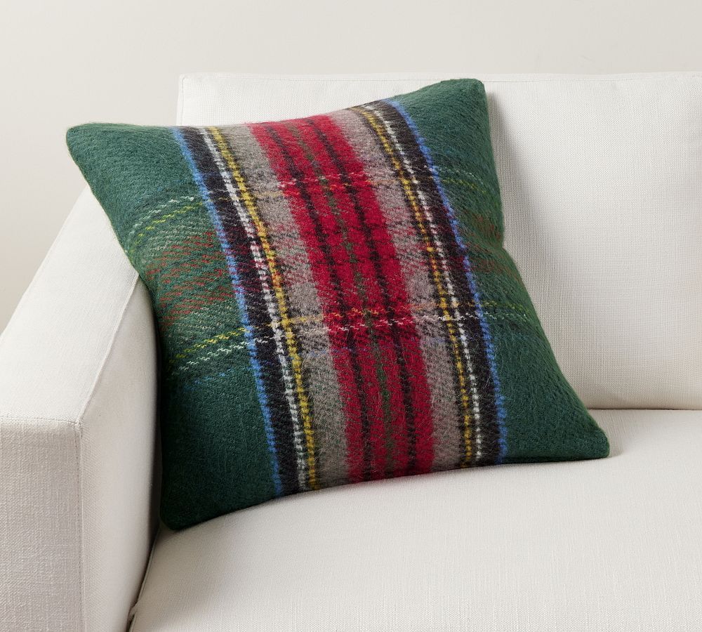 Stewart Plaid Pillow Cover | Pottery Barn (US)