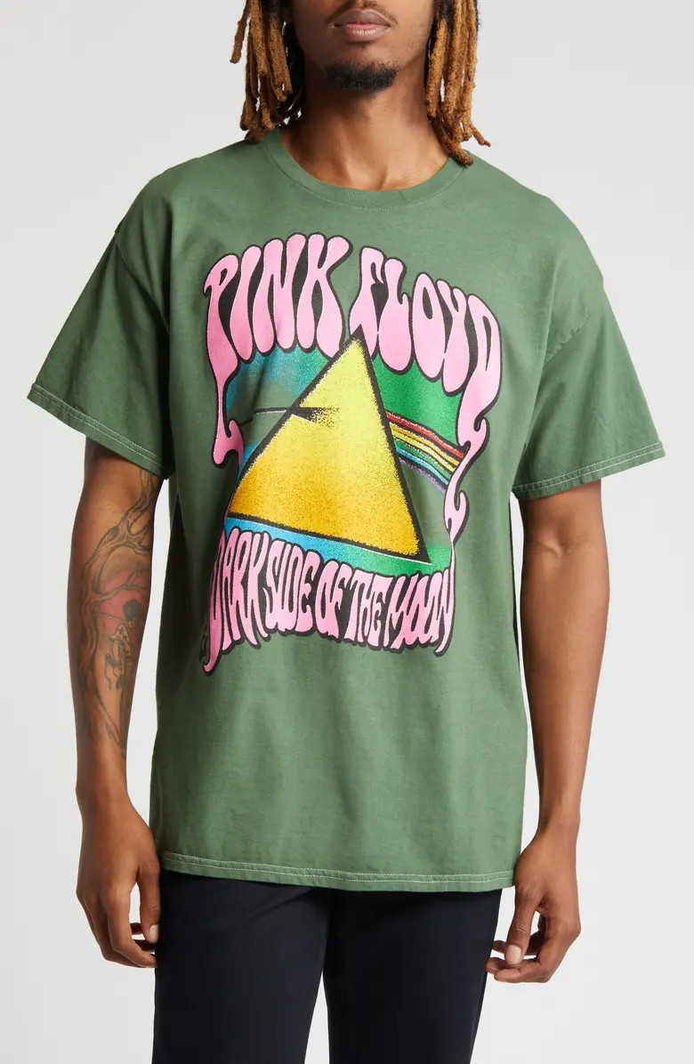 Merch Traffic Pink Floyd Dark Side of The Moon Graphic T-Shirt | Nordstrom | Nordstrom