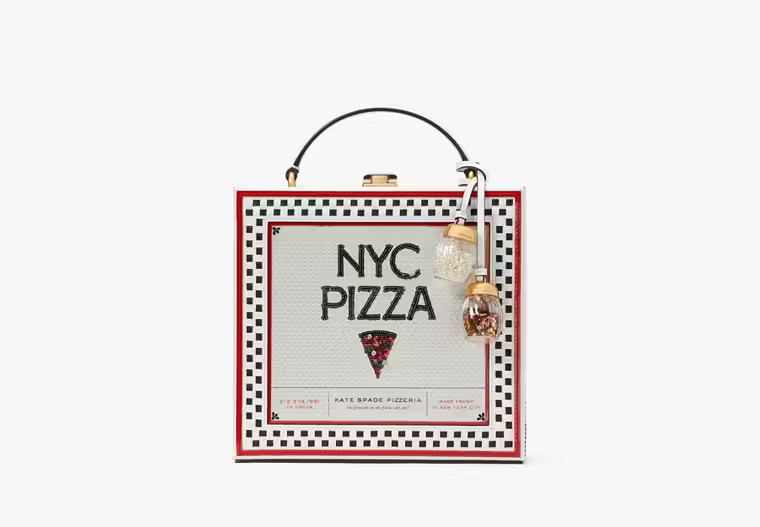 Slice 3D Pizza Box Top-handle Bag | Kate Spade (US)