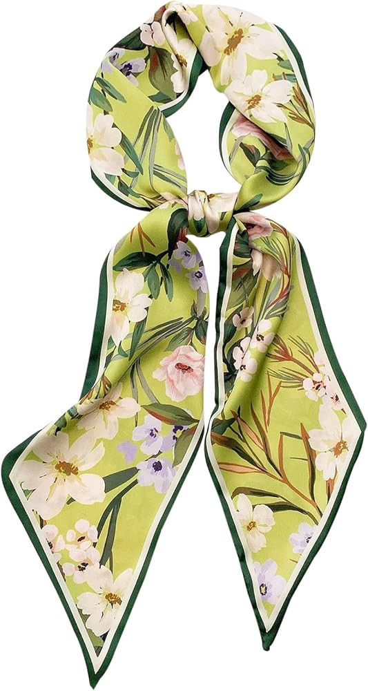 Head Scarf Fashion Satin Scarf For Hair Beach Head Wraps Neck Scarf Headscarf Woman Scarf Fashion... | Amazon (US)