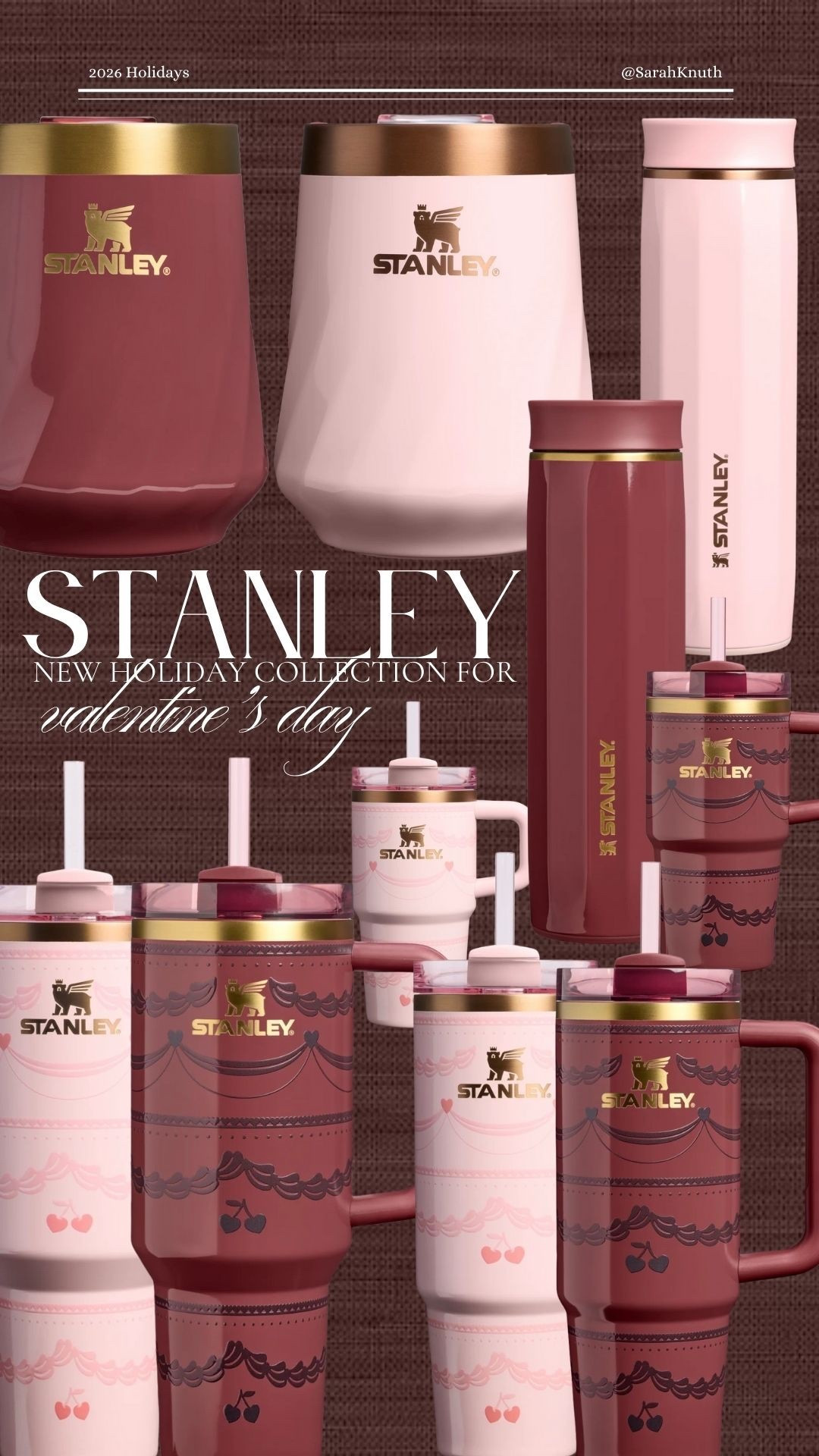 New prints at @stanley_brand! Perfect for valentine’s day. #stanleypartner