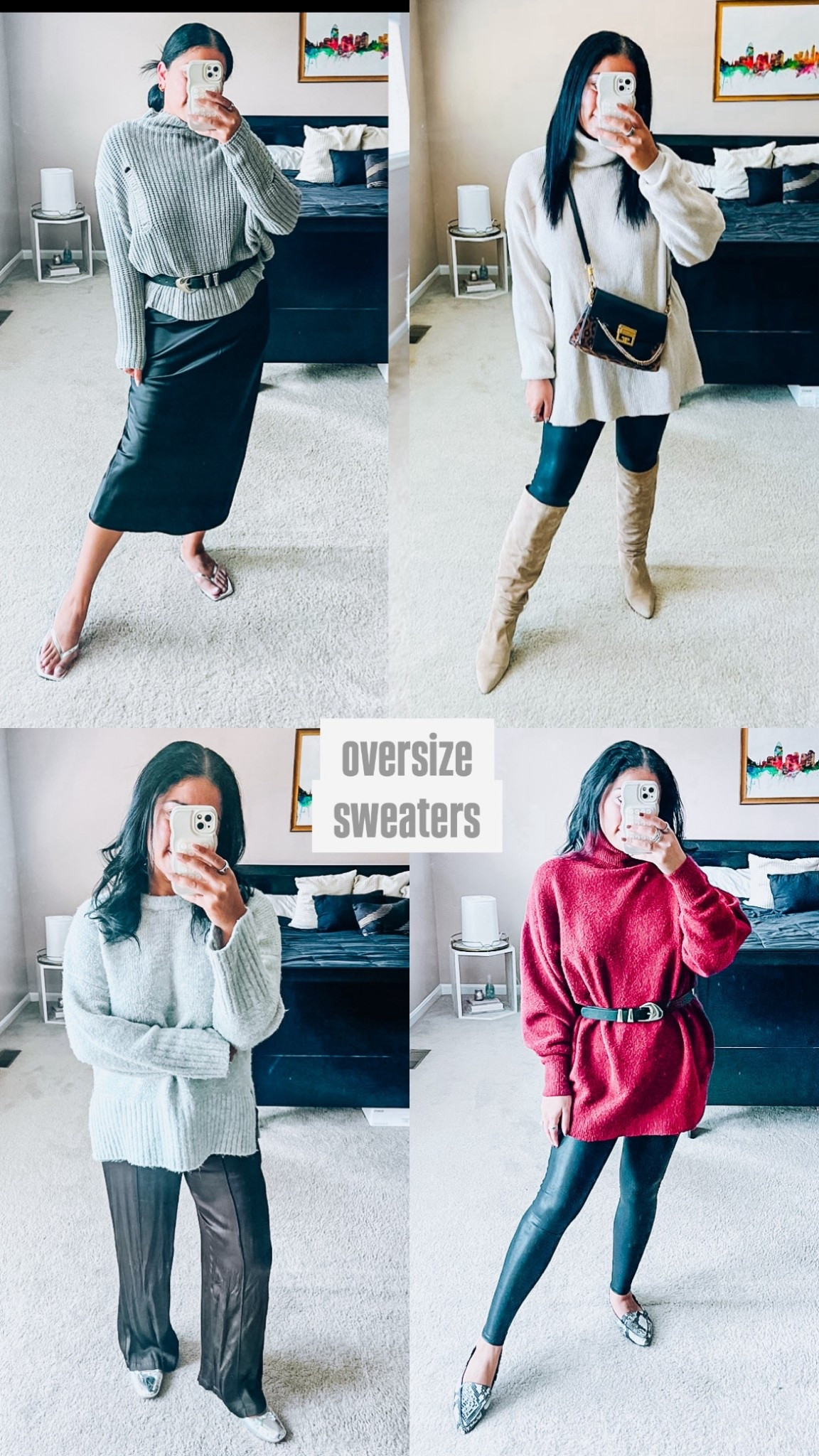 Oversize sweaters
Holiday outfits
Outfit inspo
Winter style


#LTKHoliday #LTKFindsUnder100 #LTKgrwm