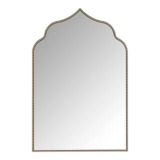 Home Decorators Collection Medium Ornate Arched Champagne Classic Accent Mirror (35 in. H x 24 in... | The Home Depot