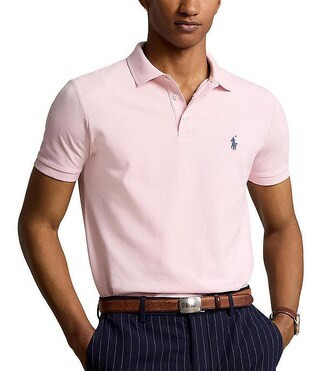 Classic Fit Stretch Mesh Short Sleeve Polo Shirt | Dillard's