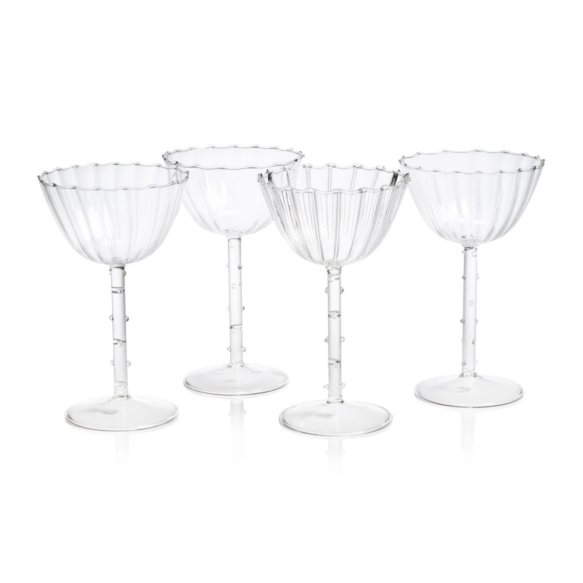 Chaumont Coupe Glasses, Set of 4 | Wayfair North America