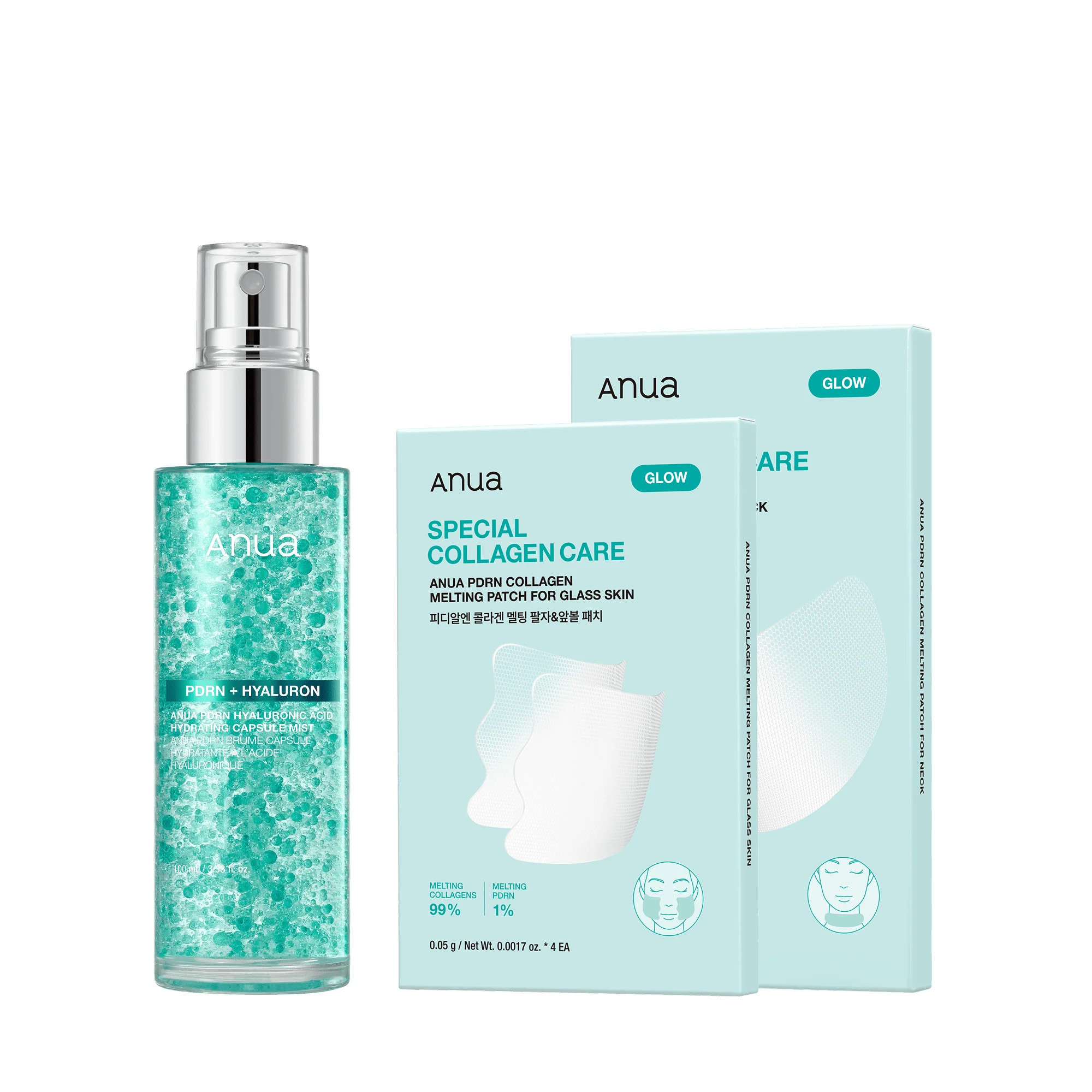 PDRN Collagen Wrinkle Smoothing Set Trial Set | Anua