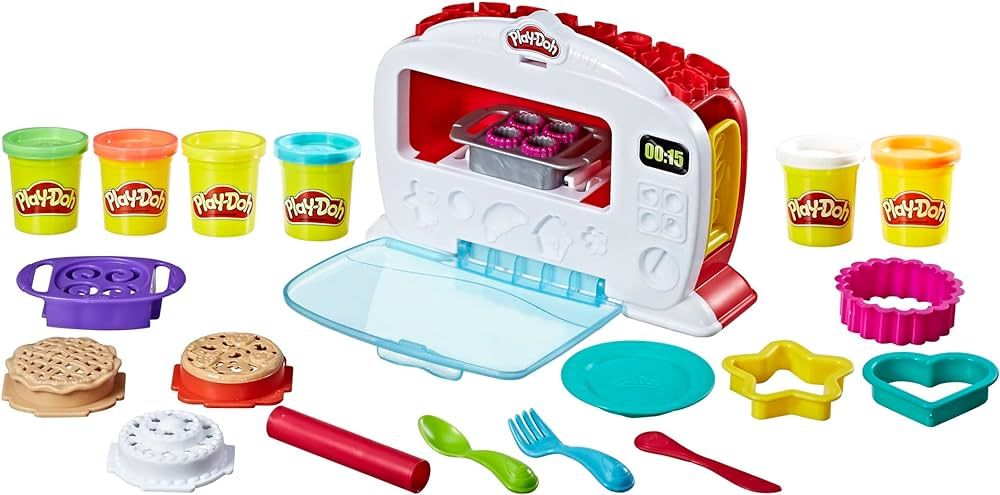 Play-Doh Kitchen Creations Magical Oven Play Food Set for Kids 3 Years and Up with Lights, Sounds... | Amazon (US)