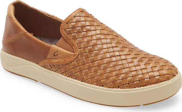 Lae'ahi Lauhala Woven Leather Shoe (Men) | Nordstrom