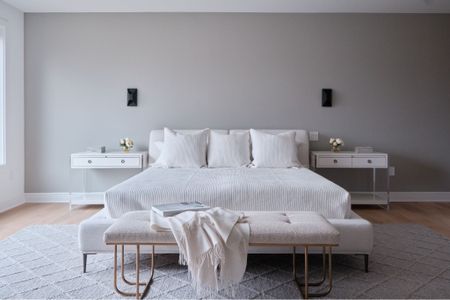 Indulge in elegance and tranquility in this pristine white luxury bedroom, adorned with exquisite home decor pieces and tasteful nightstands. #homedecor #luxuryhome

#LTKhome #LTKU #LTKfamily