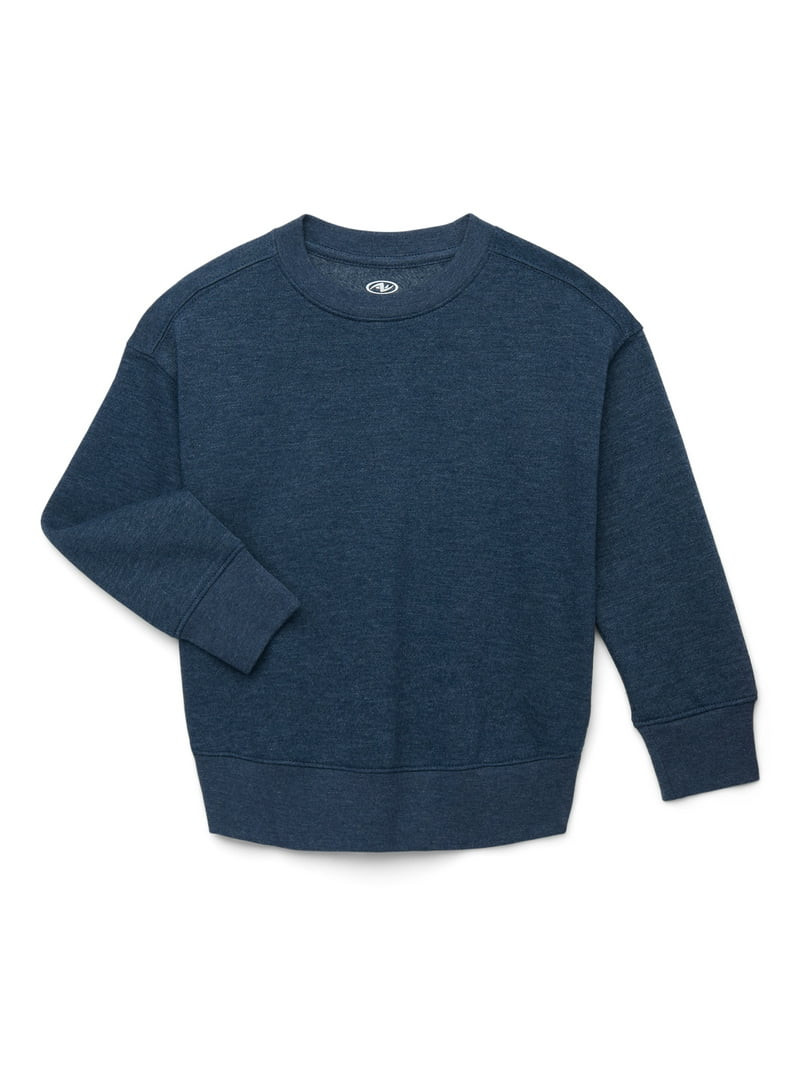 Athletic Works Boys Fleece Sweatshirt, Sizes 4-18 and Husky | Walmart (US)