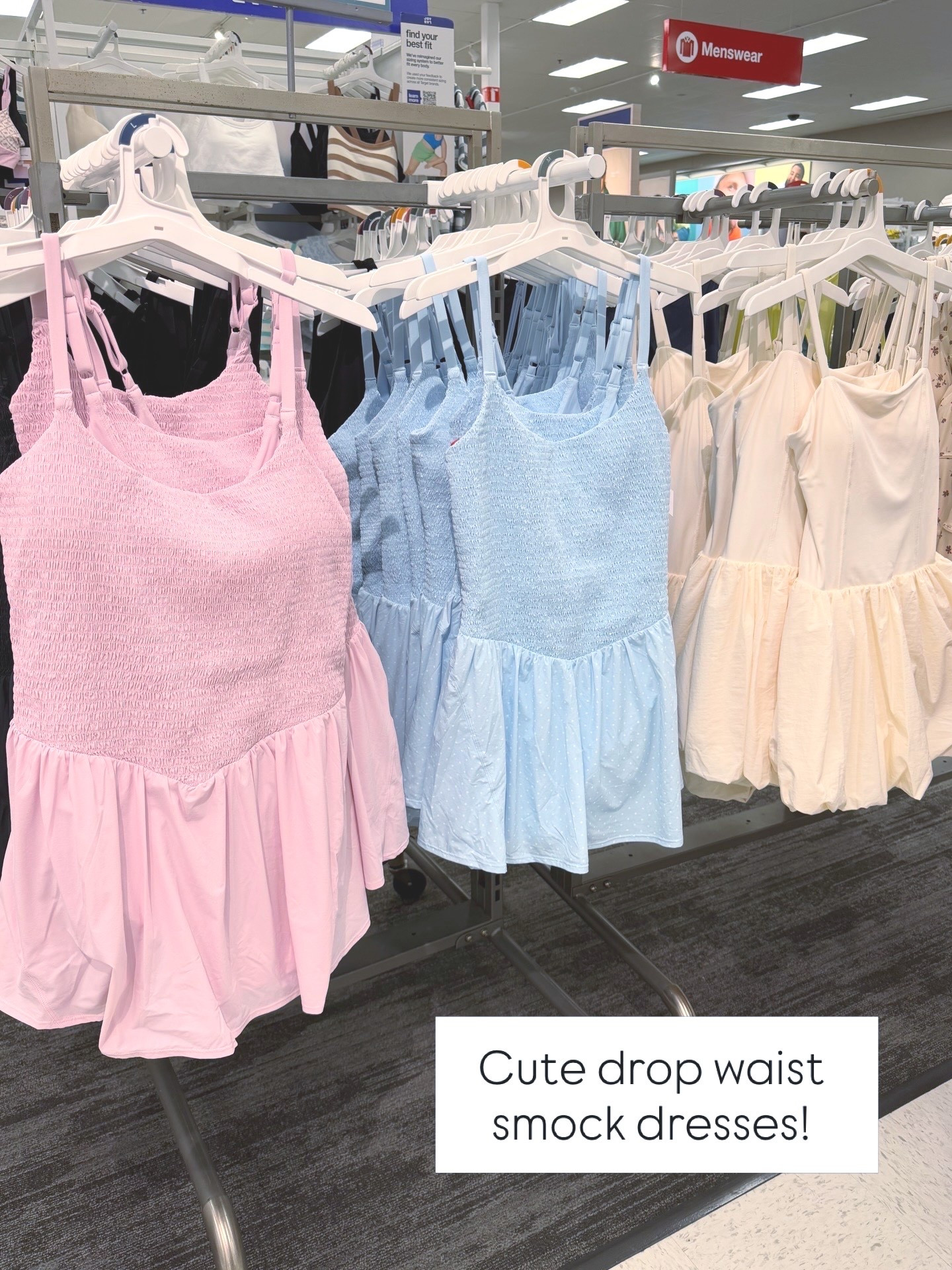 Joylab Drop Waist Smock Top Activewear Skort Dress #target #joylab #springactivewear 