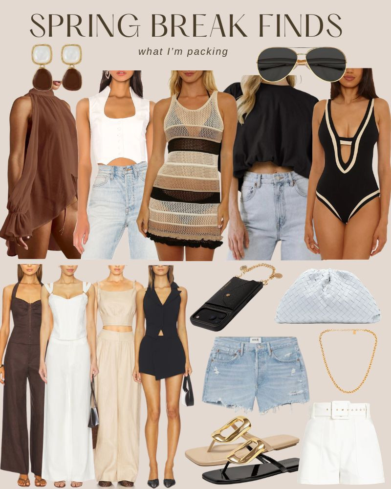 What I'm Packing for Spring Break 

 #LTKOver40 #LTKTall #LTKSwim