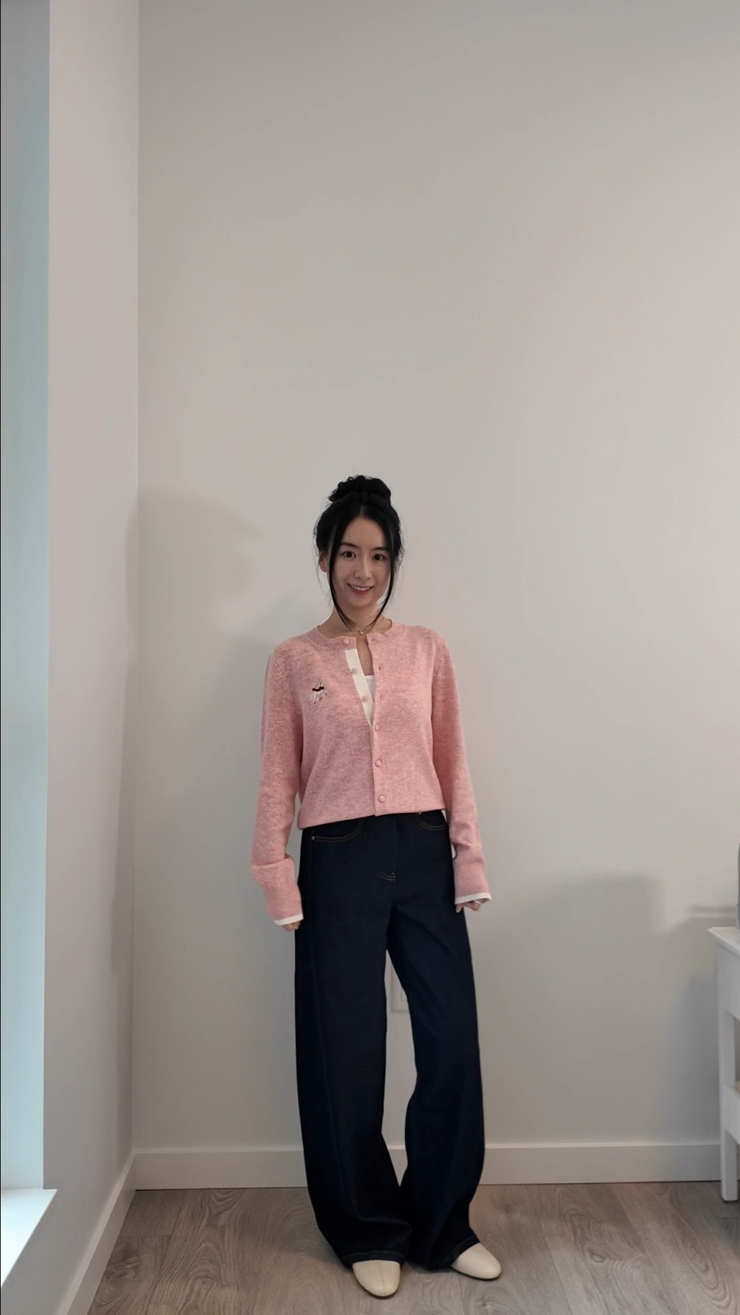 The sweaters you need for spring🌸🩷

100% Wool Color Block Pony Embroidered Women Cardigan - size S

Lyocell Wool Blend V-Neck Women Knit Top With Detachable Sailor Collar - Size XS

Denim Curved-Leg Women Jeans With Leather Belt - Size 24 
155cm needs to wear heels

#LTKcanada #LTKjeans #LTKpetite